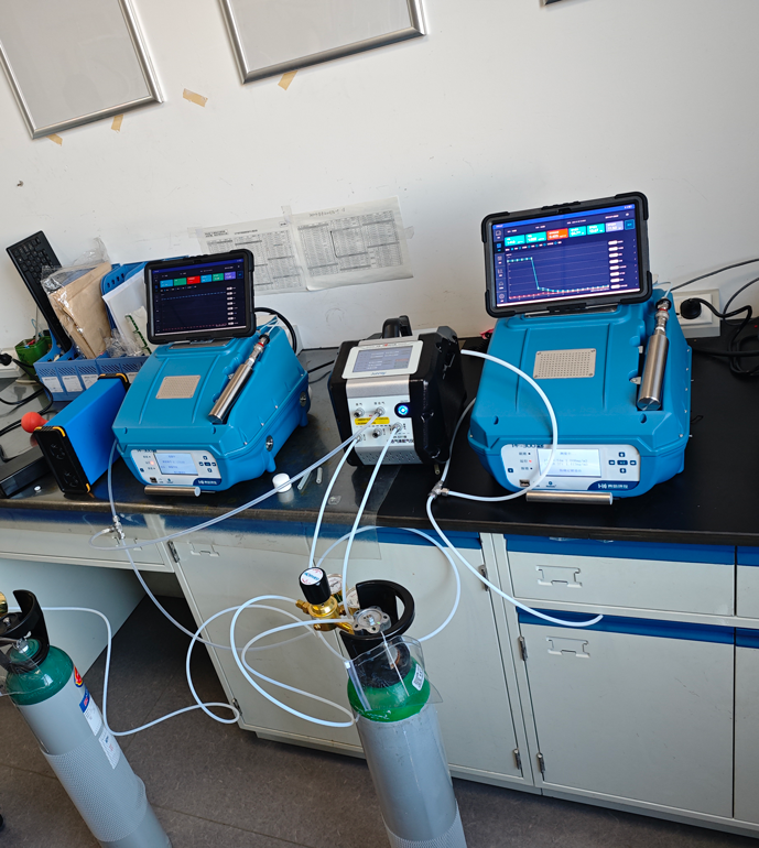 遼寧省站PF-300便攜式非甲烷總烴分析儀（苯系物版）驗收培訓(xùn)